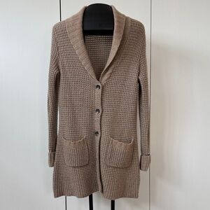 FTC Fair Trade Cashmere Cozy Tan Cashmere Women's Sweater Medium